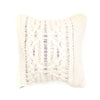 10x10 Cream Wool Pillow Cover