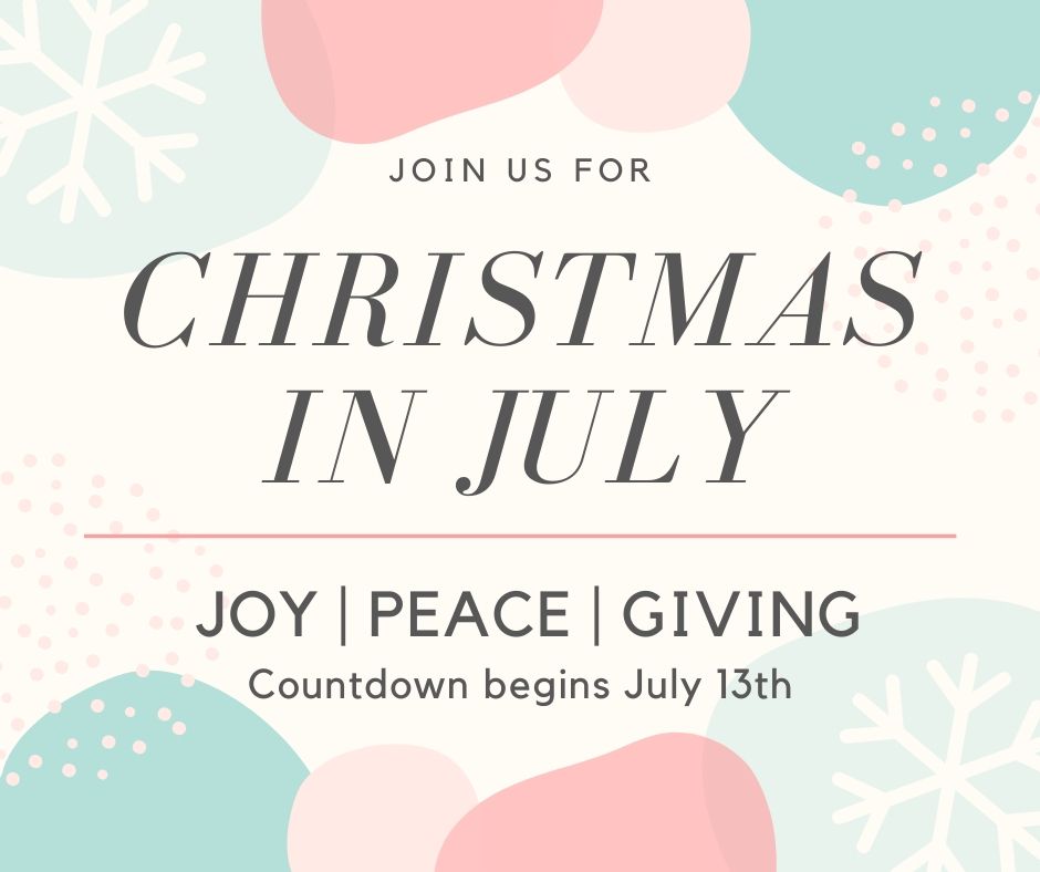 Join us for Joy in July