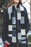 Wool Sweater Scarf | Warm by the Fire