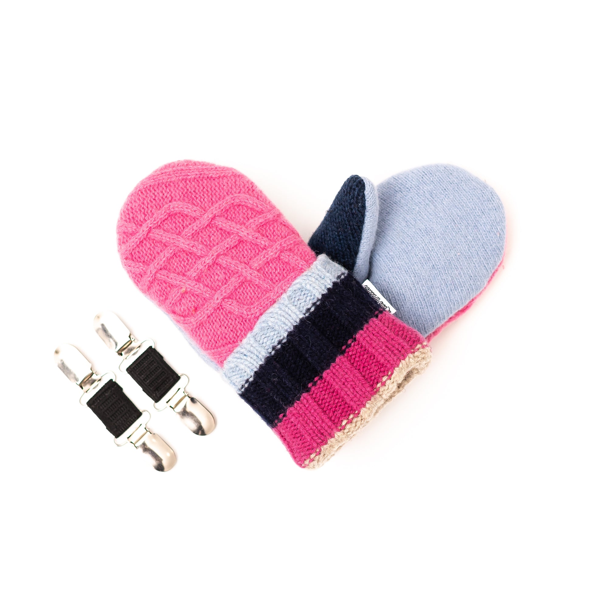 Large Kid's Wool Sweater Mittens | All A's