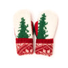 Large Kid&#39;s Wool Sweater Mittens | Oh Christmas Tree