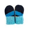 Small Kid&#39;s Wool Sweater Mittens | Baby Blues