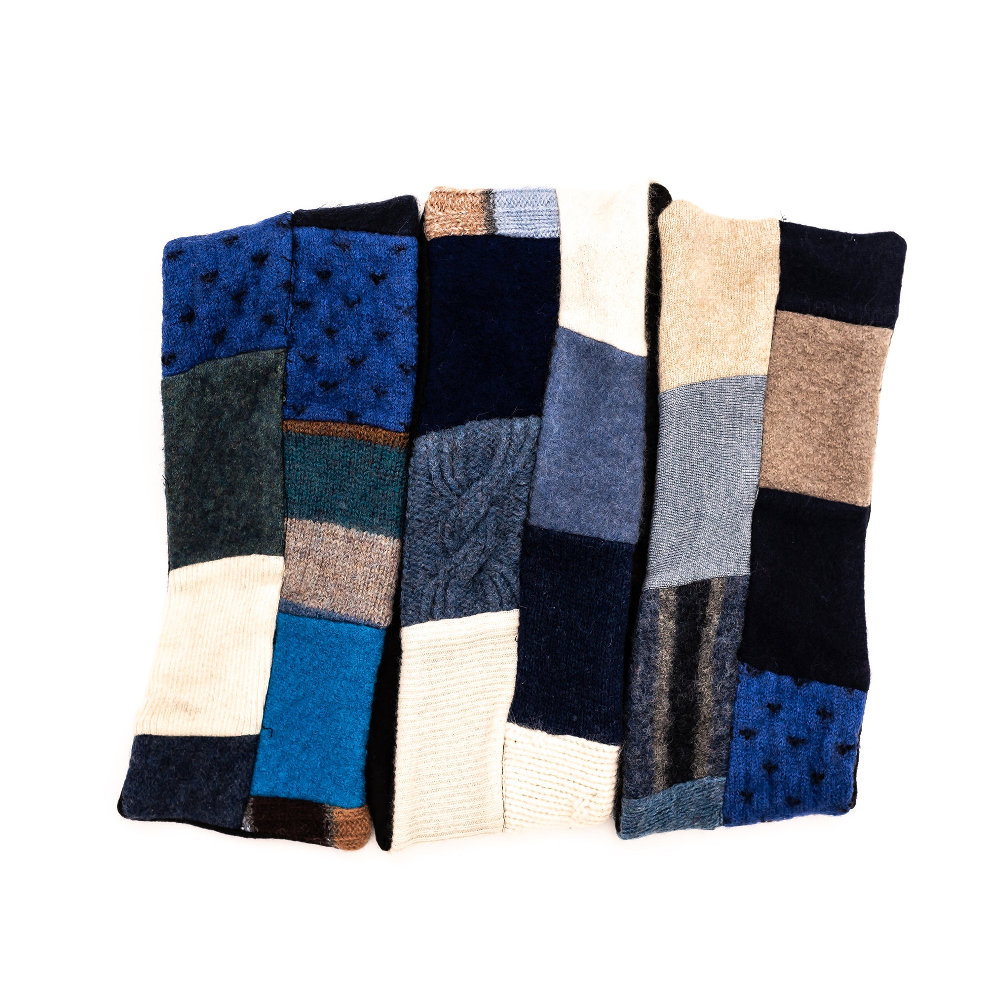 Wool Sweater Scarf | Go Blue