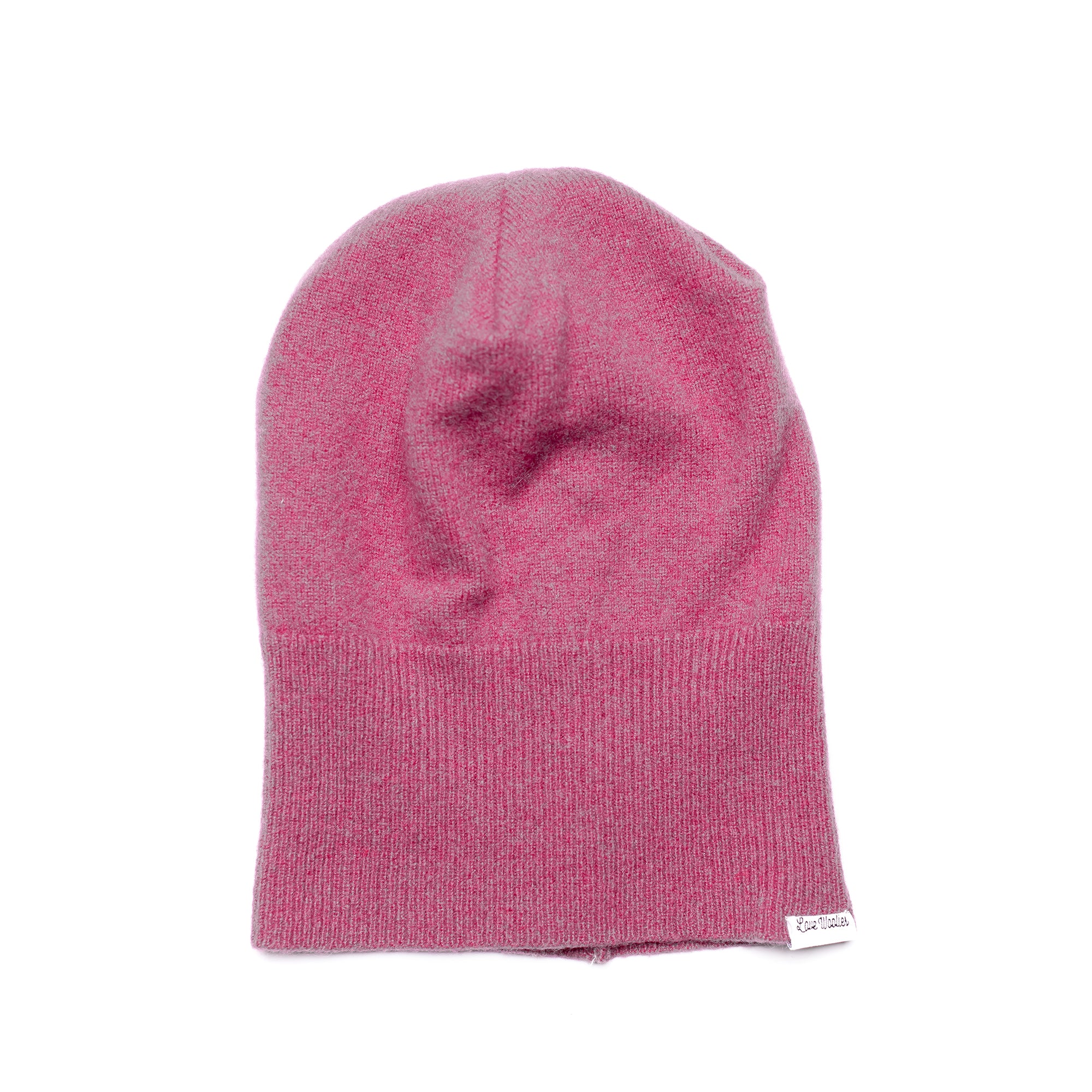 Pink Love Woolies Sweater Slouch Beanie 