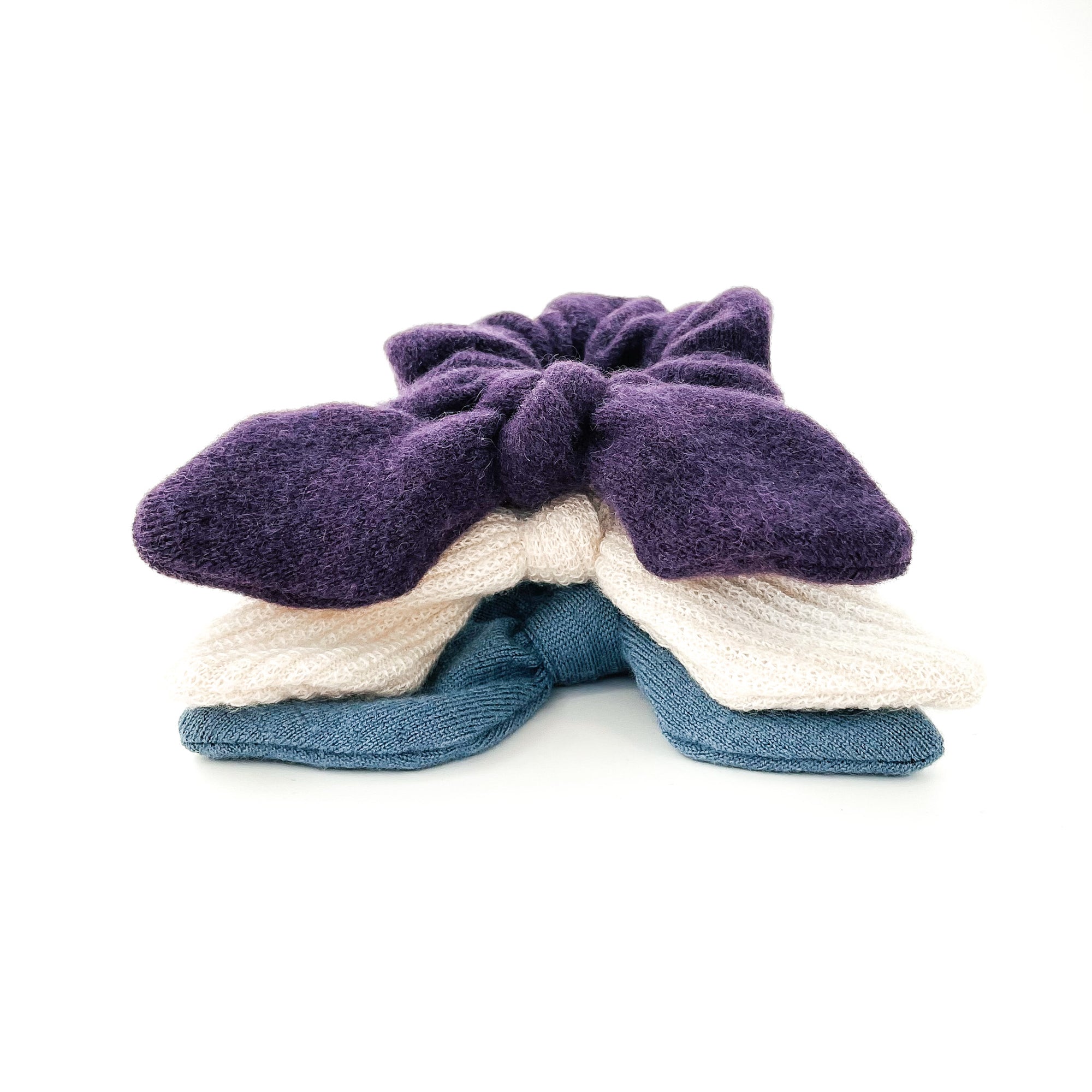 Cashmere Scrunchie, Handmade Scrunchie, Wool Scrunchie, Recycled Scrunchie, Upcycled Scrunchie, Soft Scrunchie, 