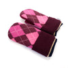 Small Adult Mittens | Argyle You Happy