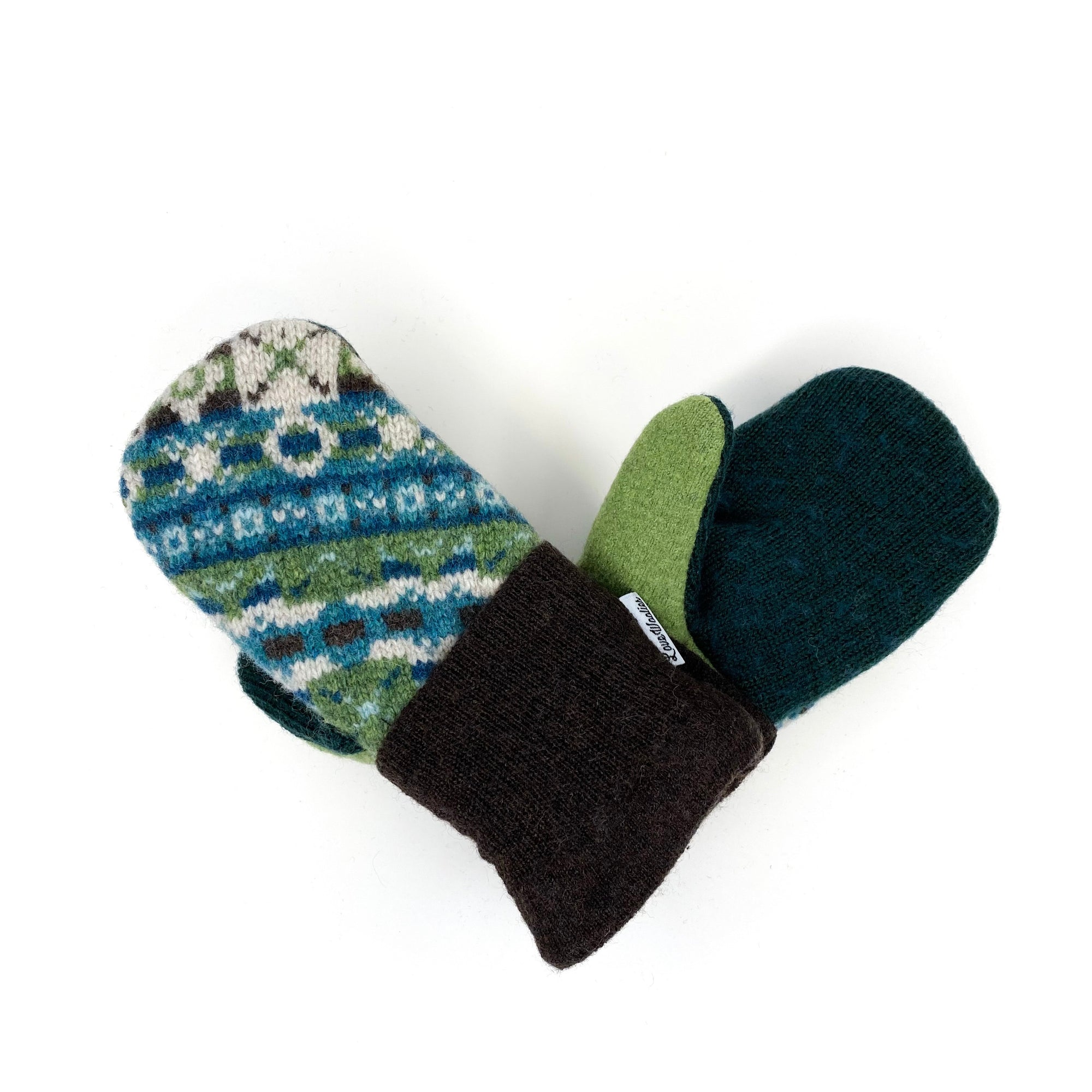 Large Kid's Wool Sweater Mittens | Magic Treehouse