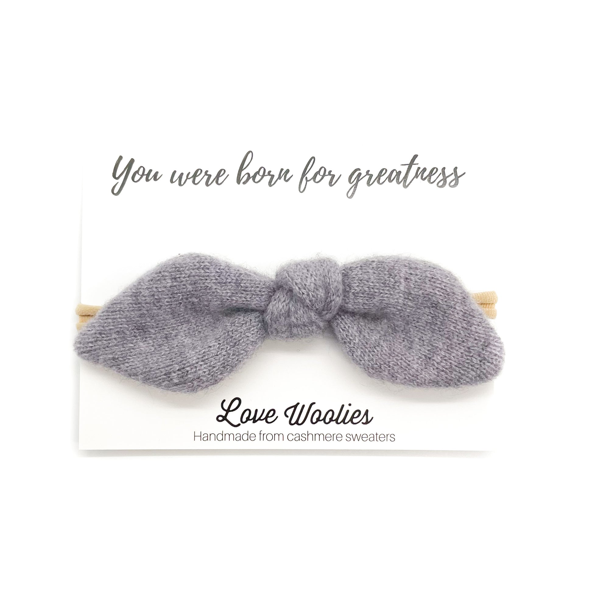 CASHMERE BABY BOW | Brittany