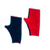 Fingerless Mittens | Double the Fun Red &amp; Blue