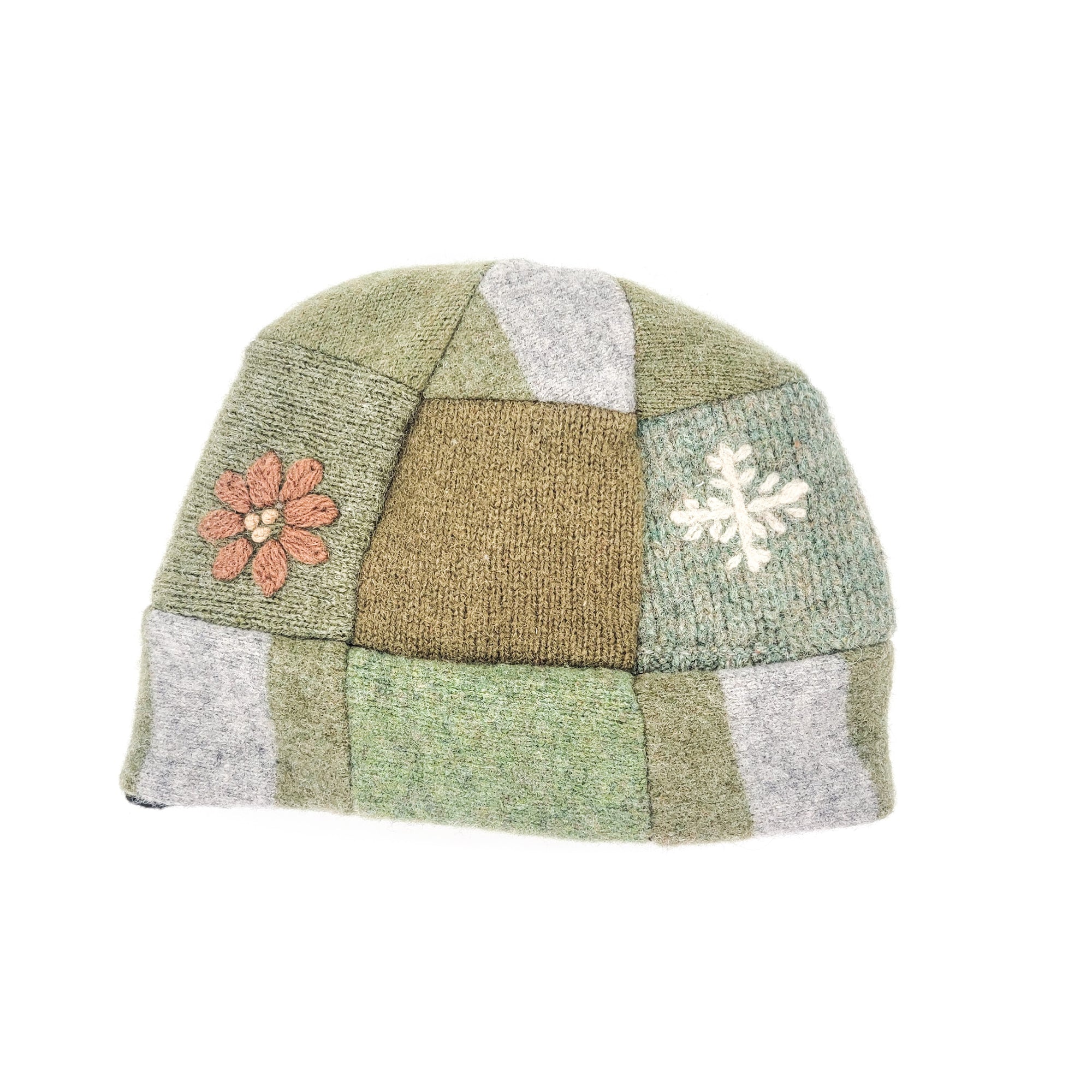 Wool Hat | Flower Garden