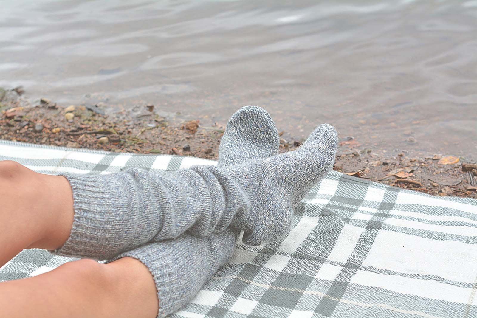 Love Woolies Cashmere Cabin Socks