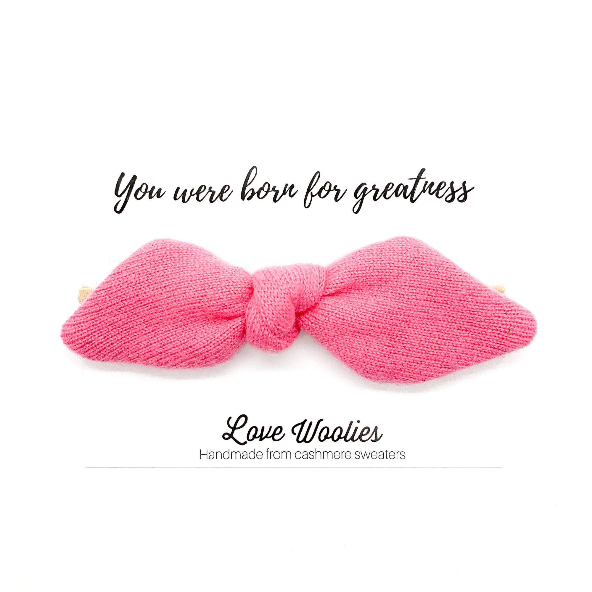 CASHMERE PINK BABY BOW | Jane