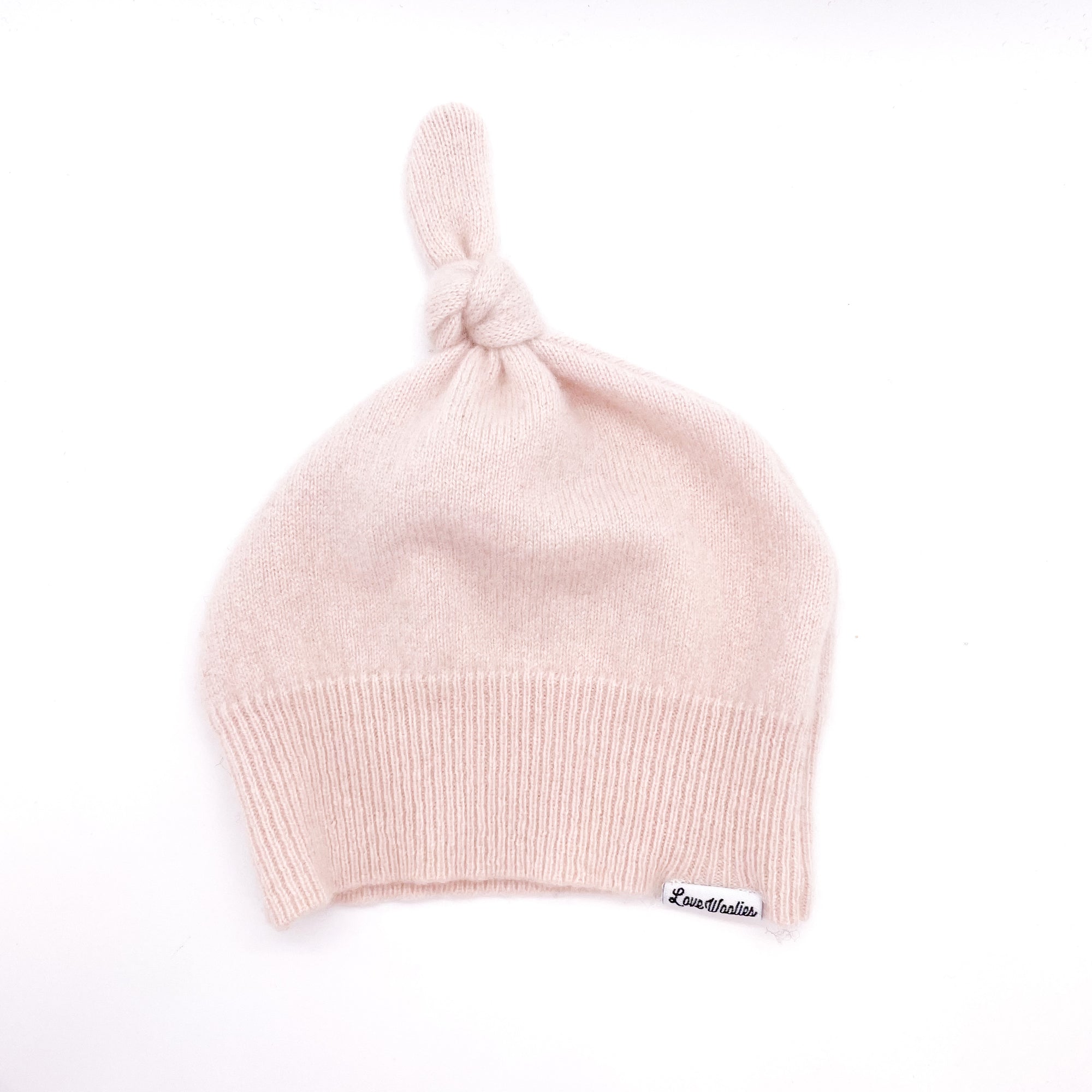 Cashmere Baby Beanie | Light Candy Pink