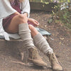 SHORTIES | Wool Cabin Socks | Evergreen Dream | Size 5-8