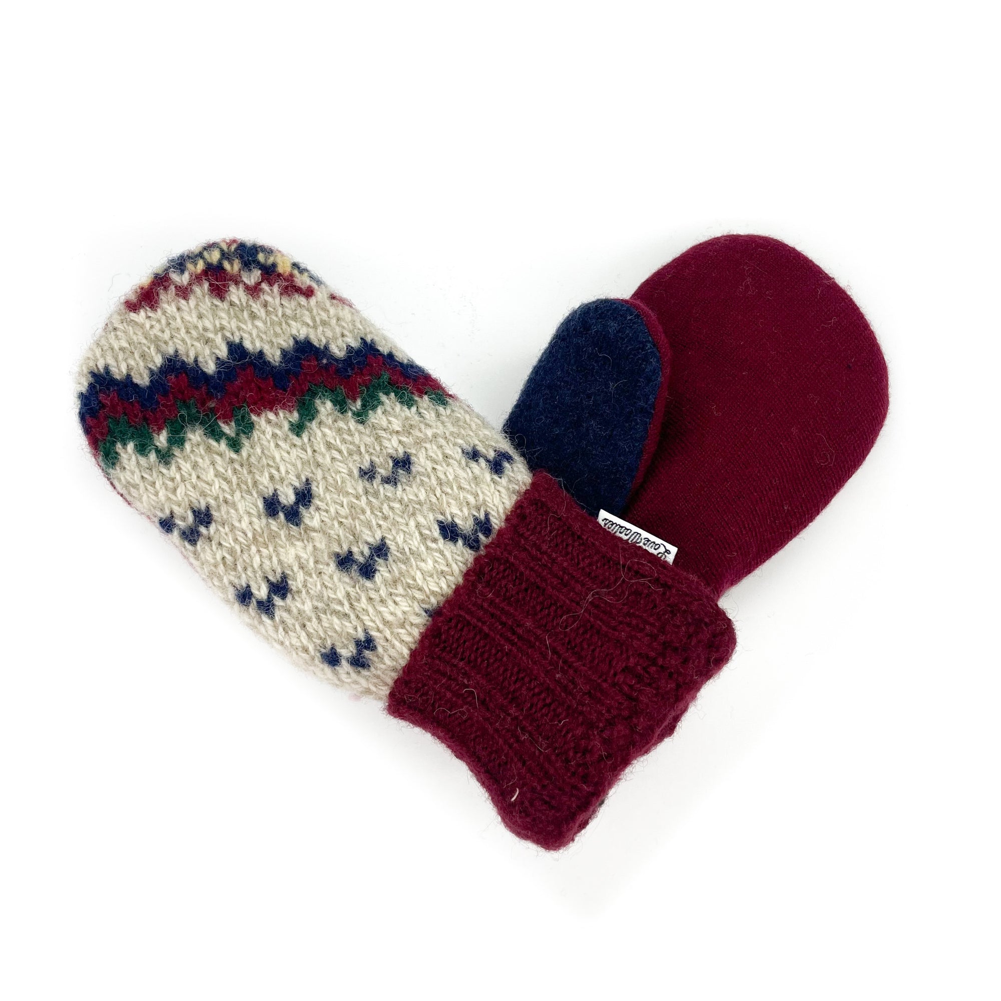 Large Kid's Wool Sweater Mittens | Cool Runnings