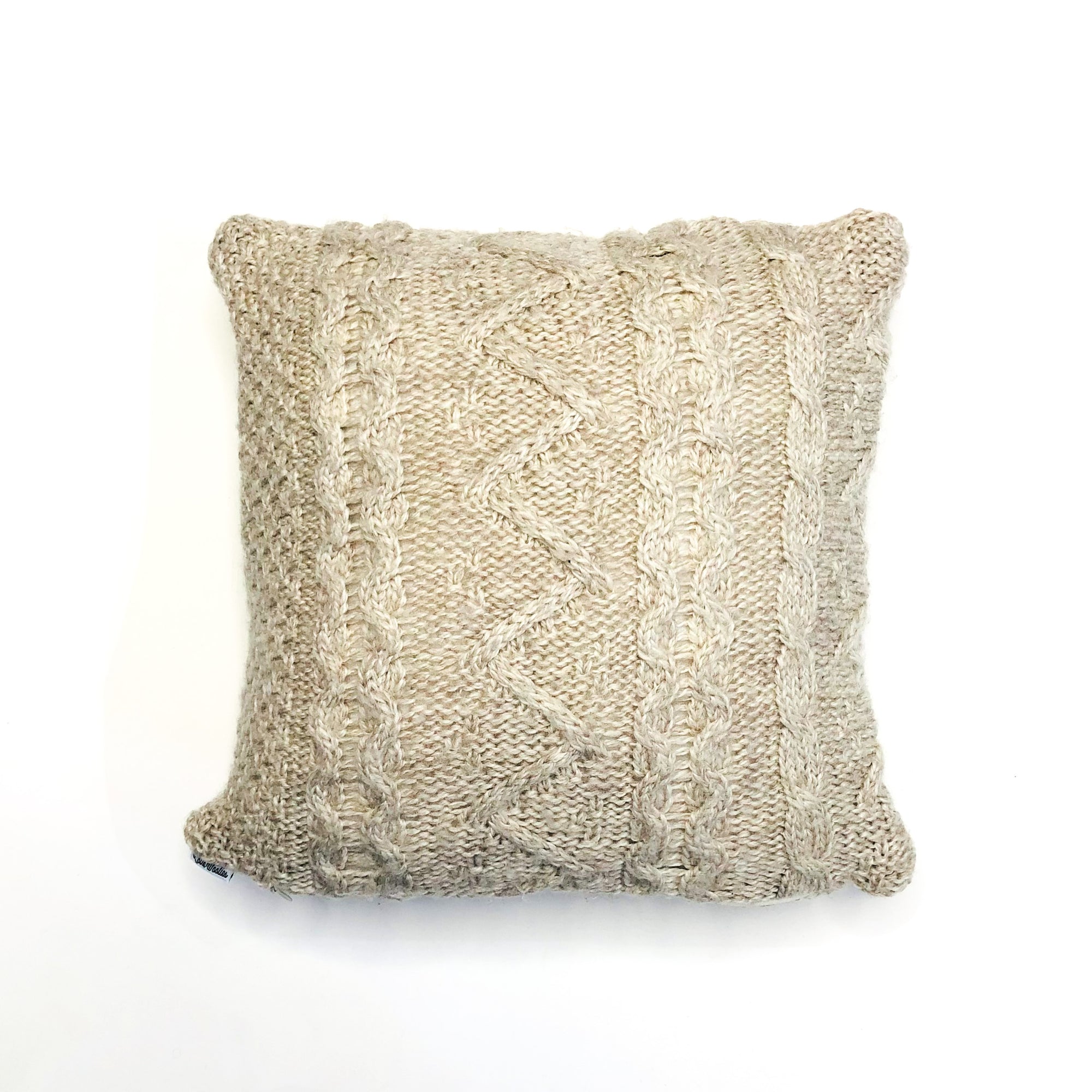 12 x 12 Cable Knit Pillow Cover