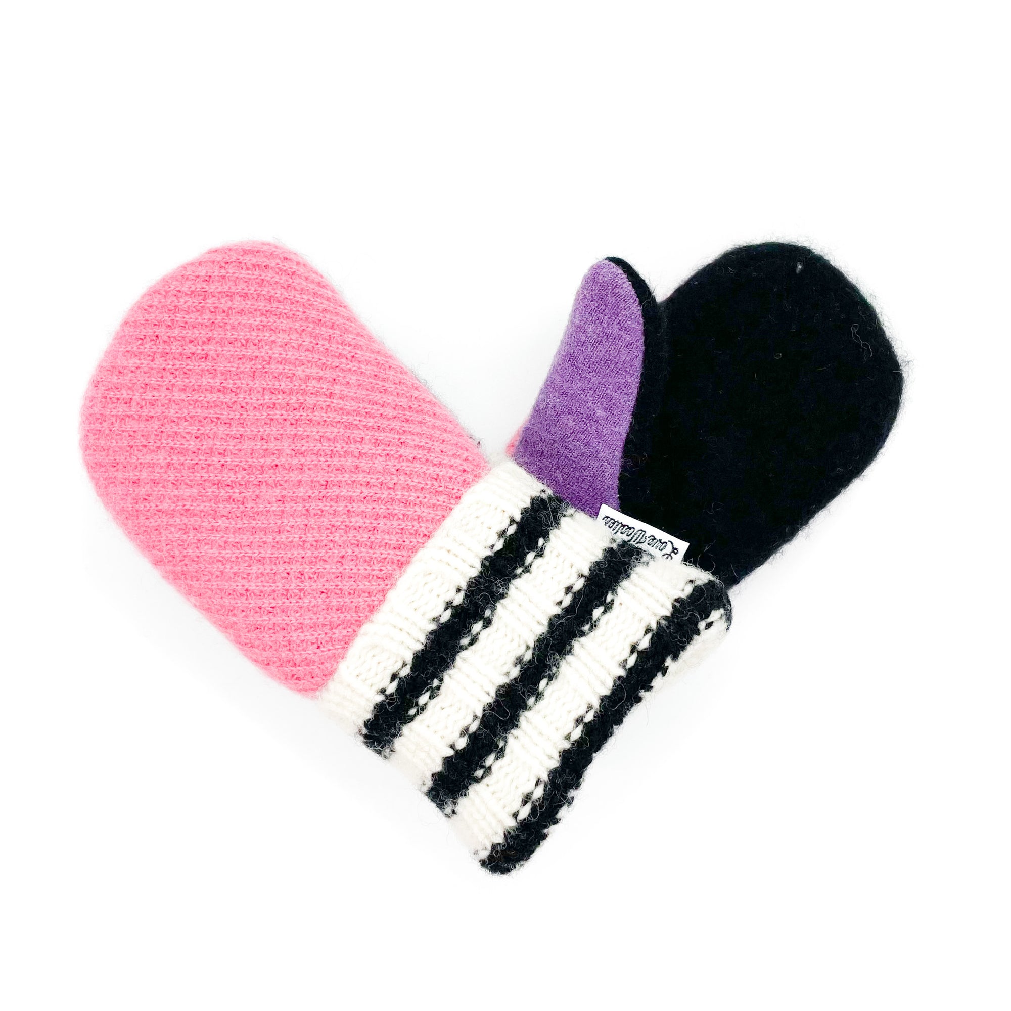 Small Kid's Wool Sweater Mittens | Cozy & Cute