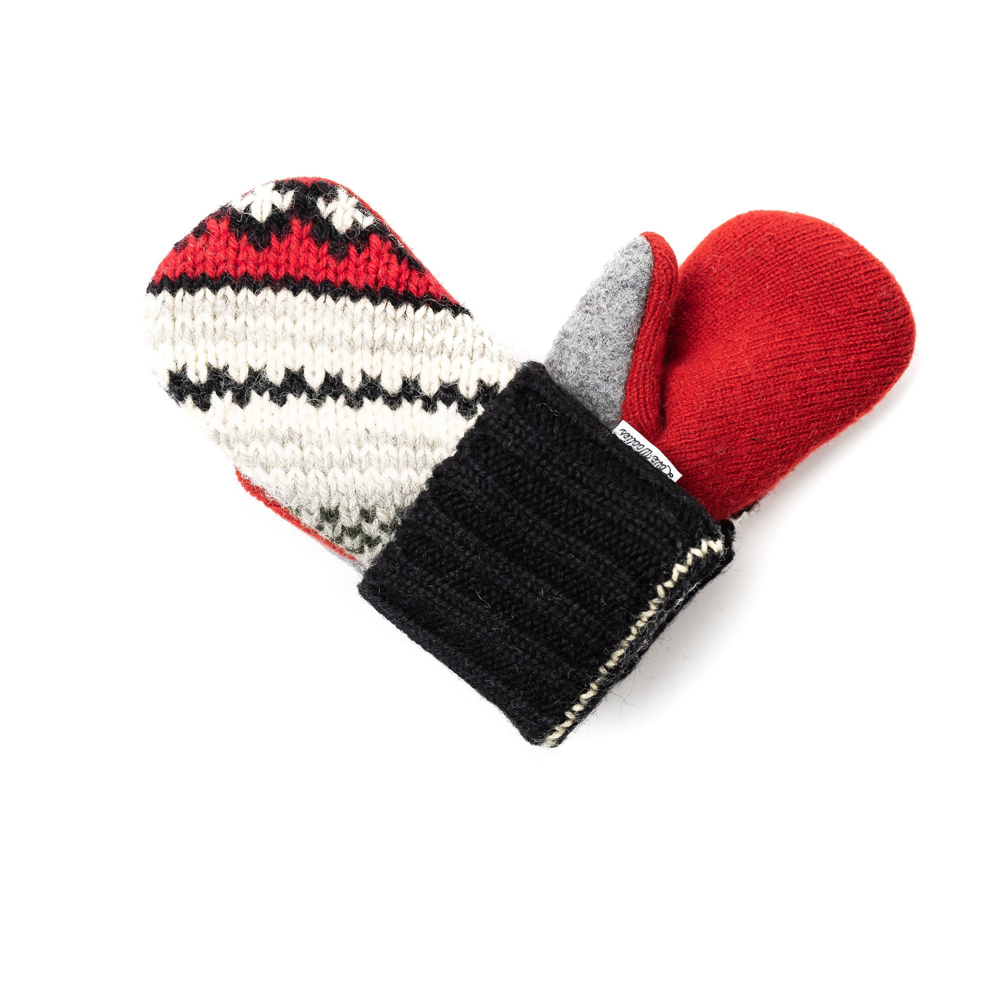 Small Kid's Wool Sweater Mittens | Way Up North