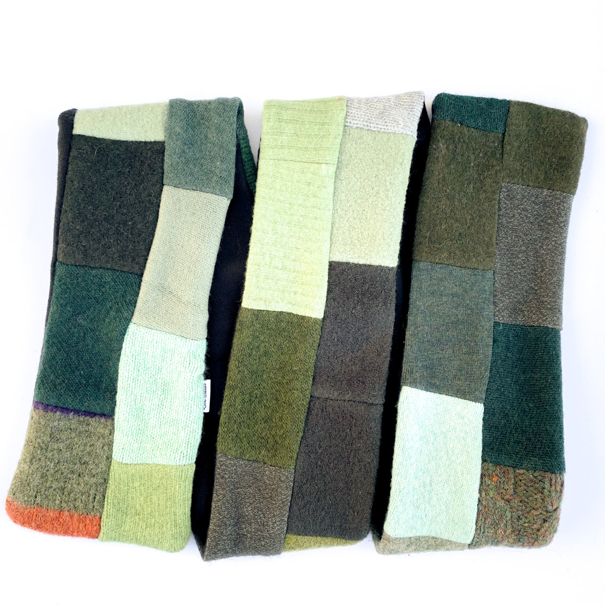 Wool Sweater Scarf | Bold Green