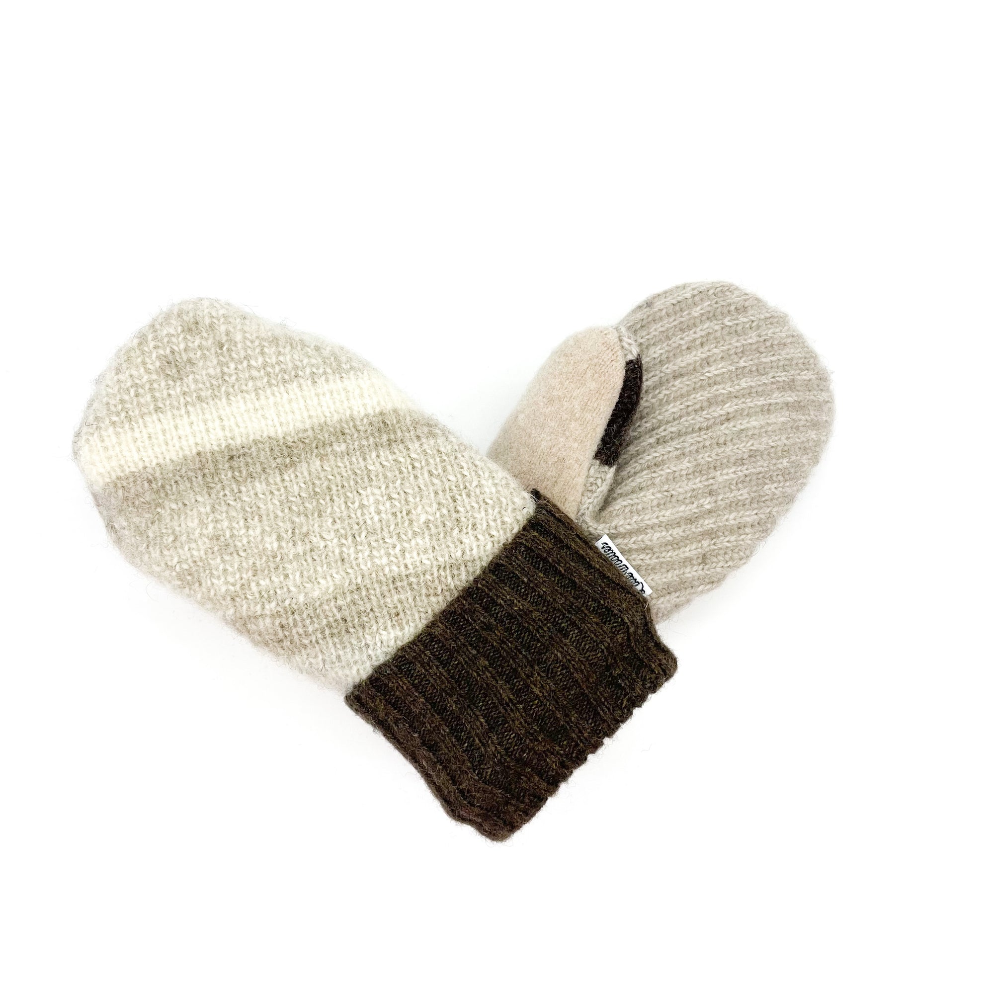 Large Kid's Wool Sweater Mittens | Little Babe