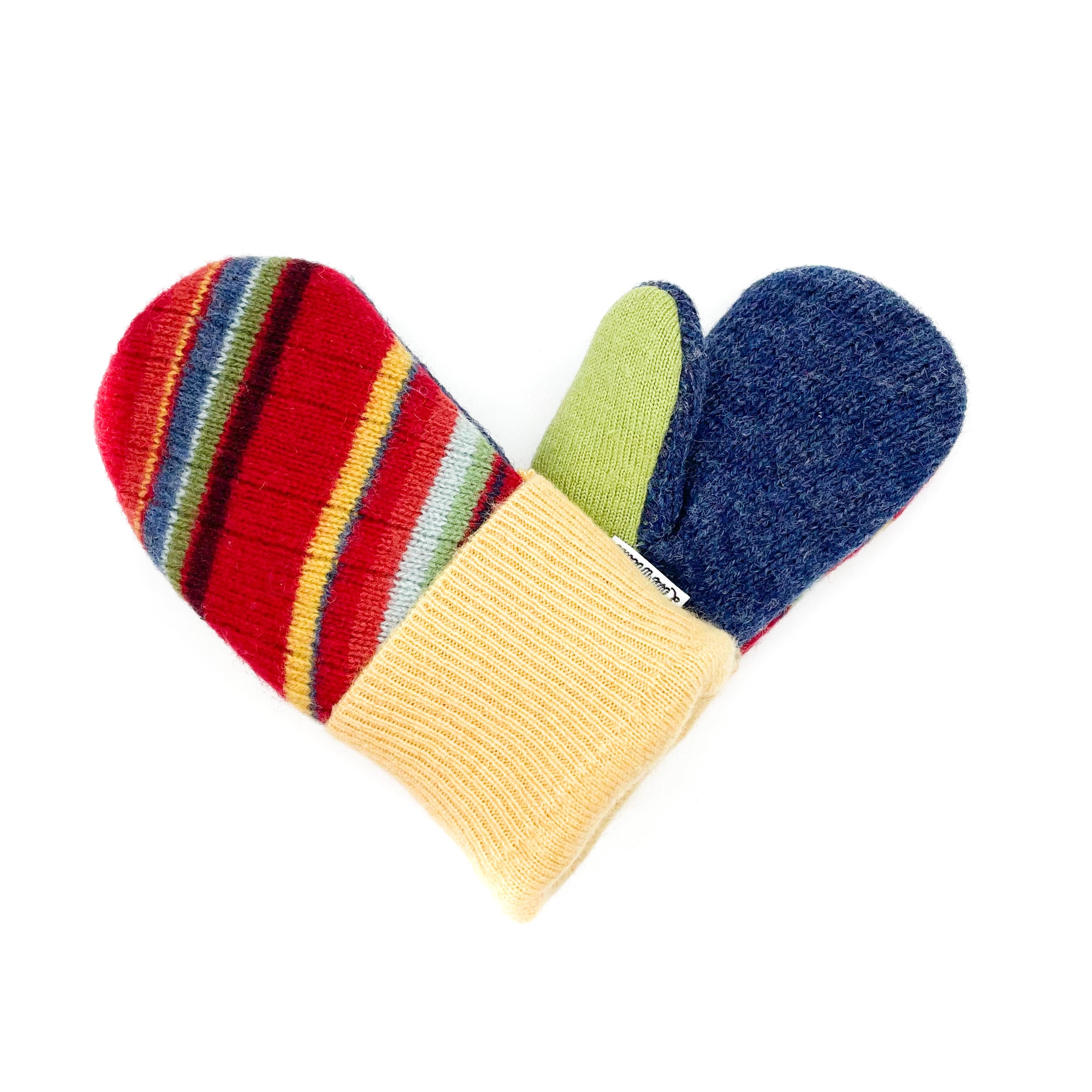 Small Kid's Wool Sweater Mittens | Playground