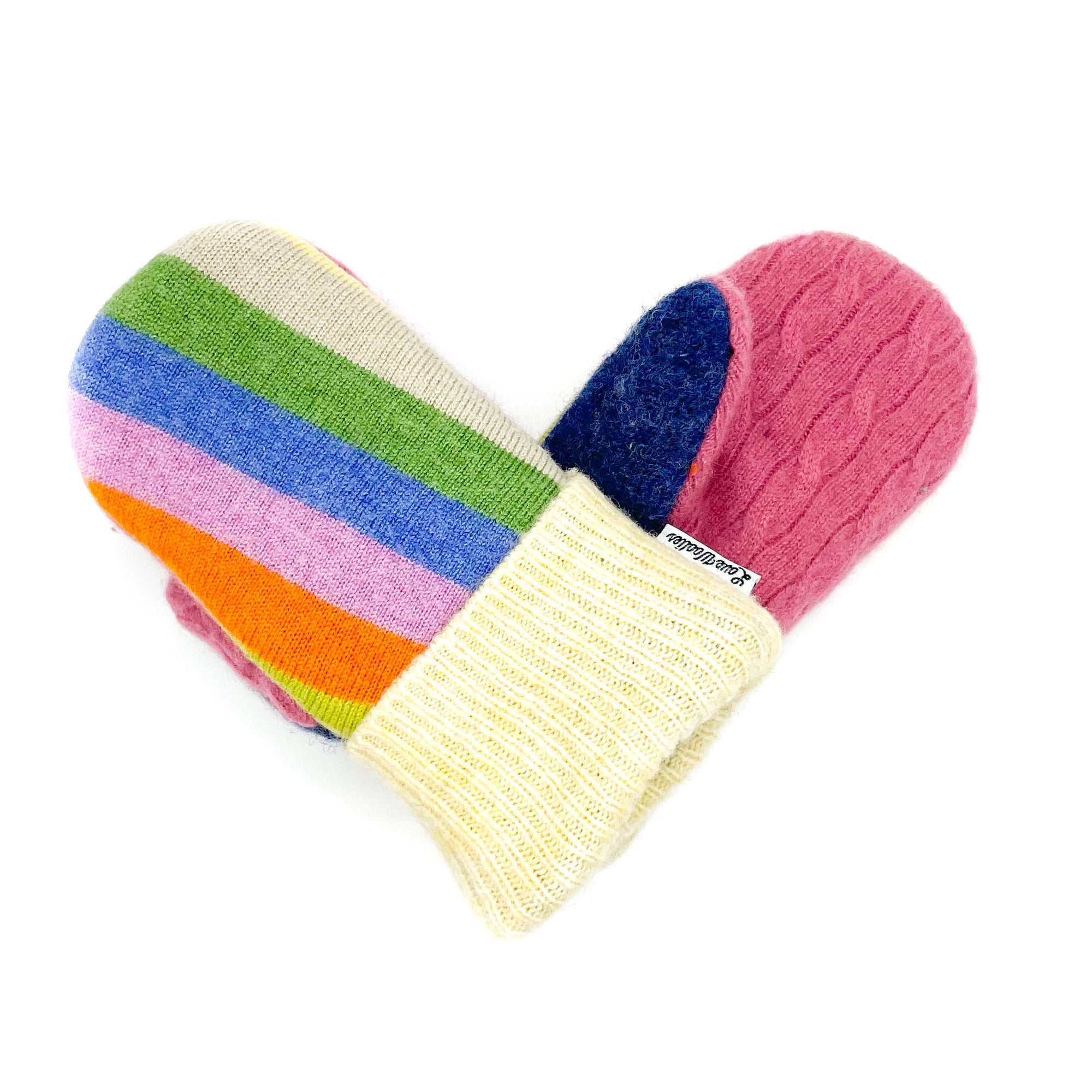 Small Kid's Wool Sweater Mittens | To Infinity