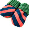 Baby Wool Sweater Mittens | Buddy Stripes
