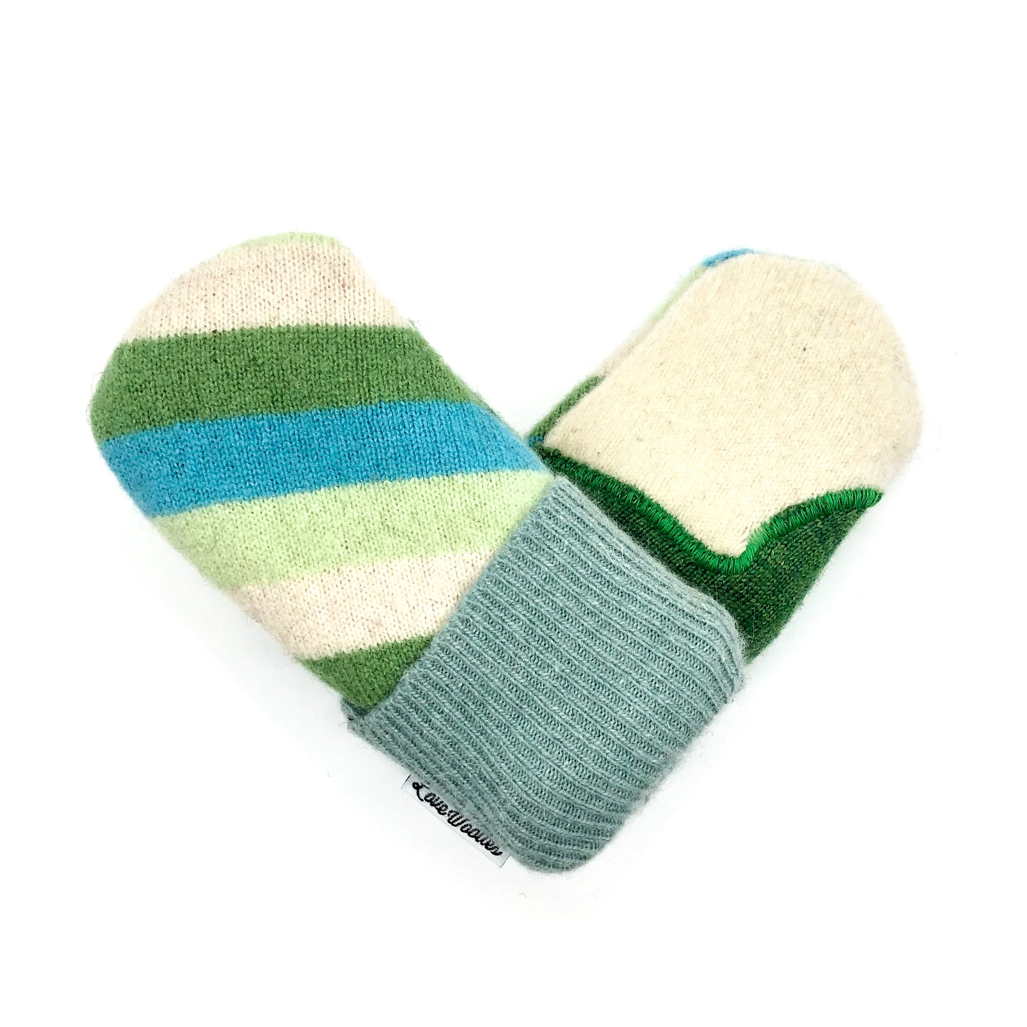 Baby Wool Sweater Mittens | Lucky Lad