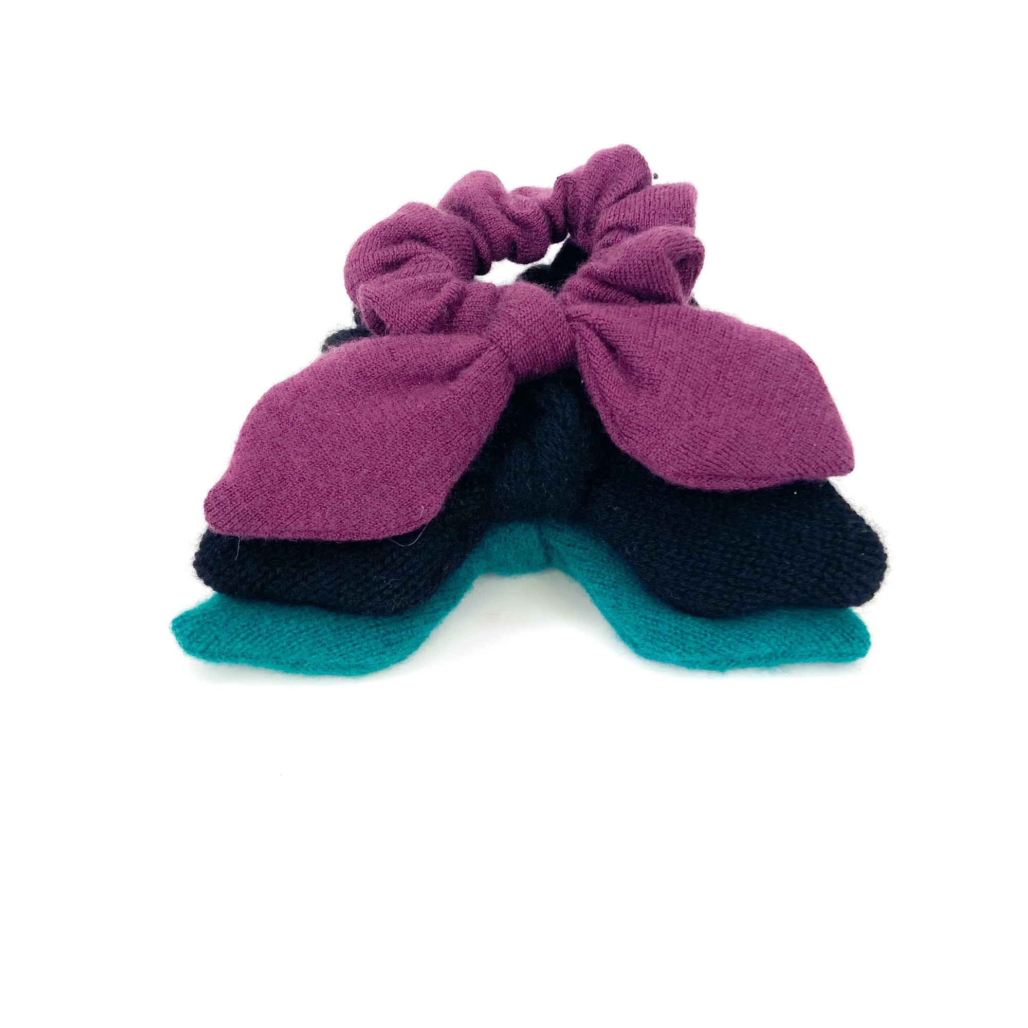 Cashmere Scrunchie, Handmade Scrunchie, Wool Scrunchie, Recycled Scrunchie, Upcycled Scrunchie, Soft Scrunchie, 