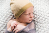Cashmere Baby Beanie | Heathered Grey