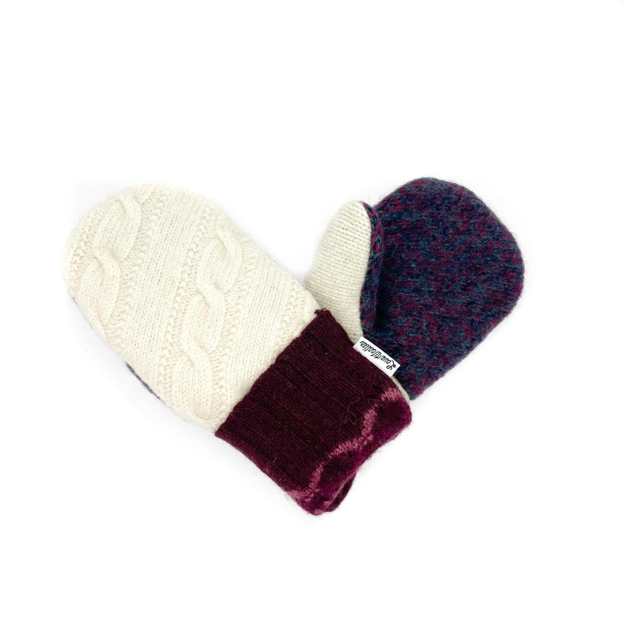 Large Kid's Wool Sweater Mittens | Sassy One
