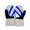 Womens Mittens | Rugby Stripes